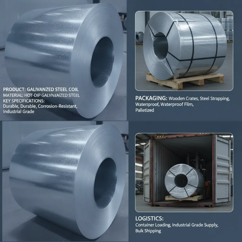 small spangle hot dip galvanized coil