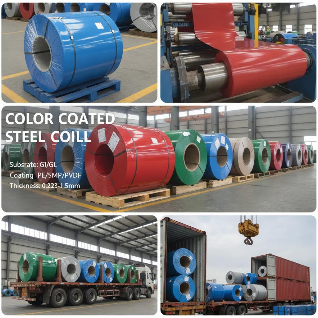 Prepainted Galvanized Steel Coil Manufacturer