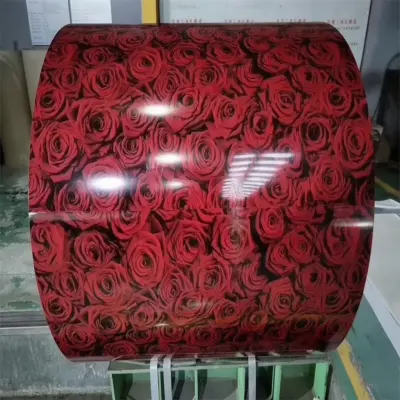 Floral Printed Steel Coil