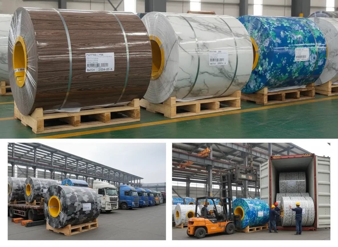 embossed printed steel coil manufacturer