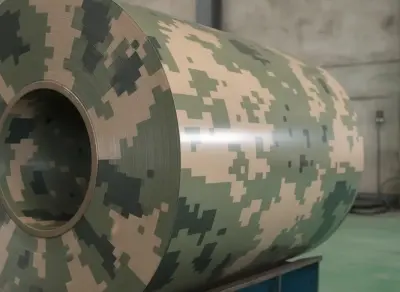 Embossed Printed Steel Coil