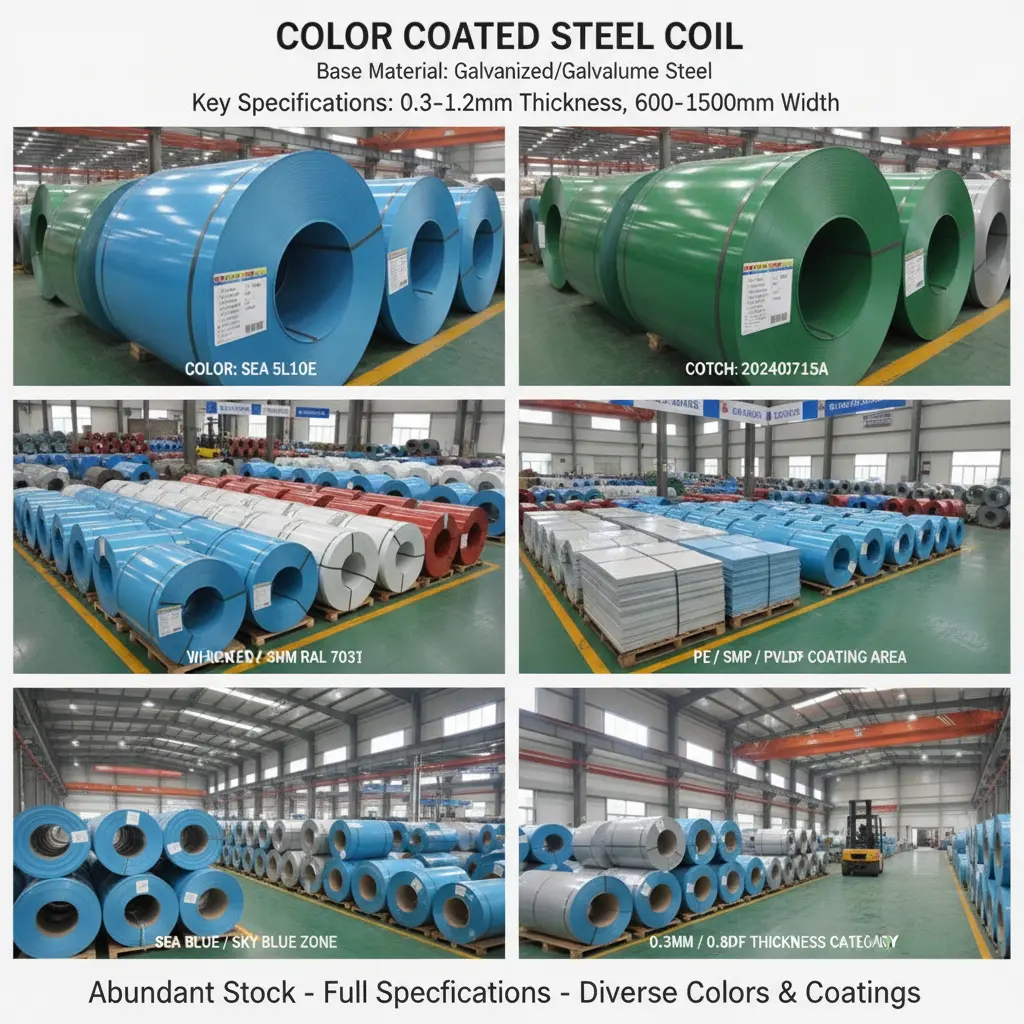 Prepainted Galvanized Steel Coil Factory