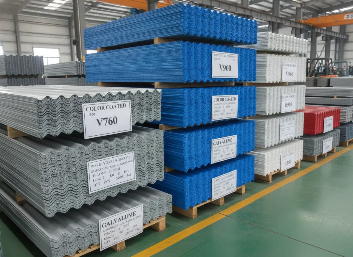 Corrugated steel plate China