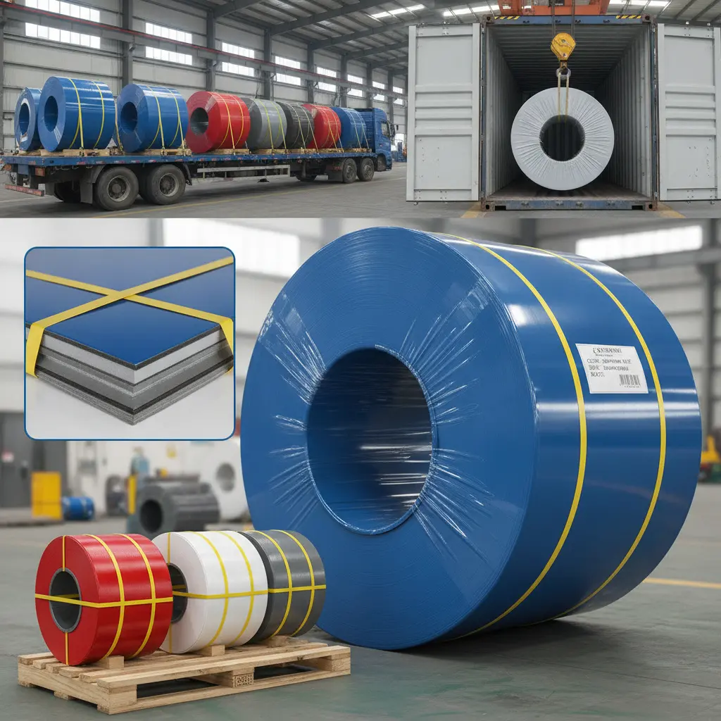 Embossed Color Coated Steel Sheet