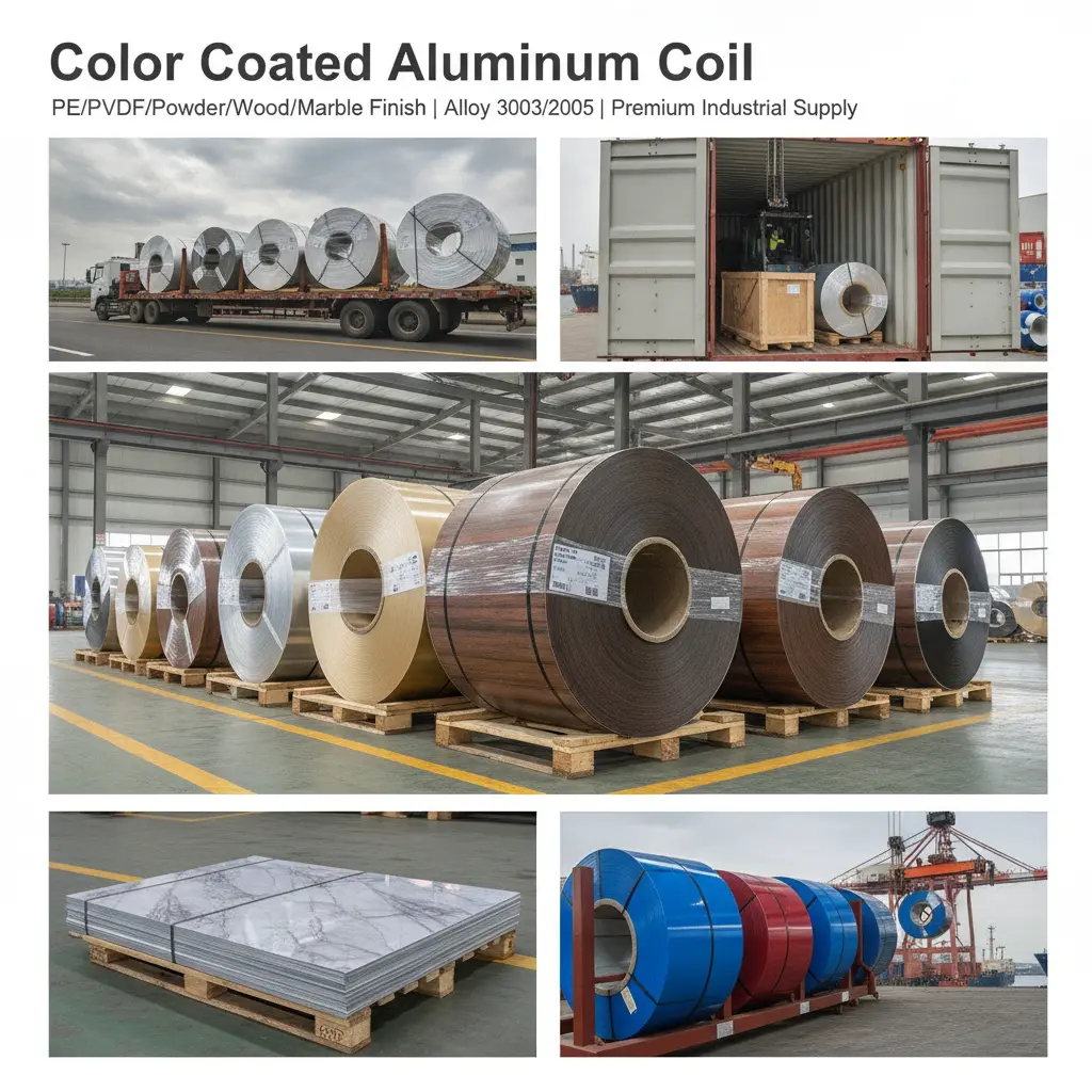 Color Coated Aluminum Coil Manufacturer