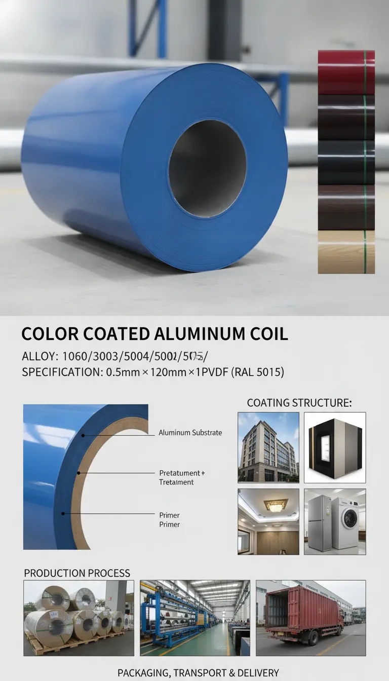 Prepainted Aluminum Coil supplier