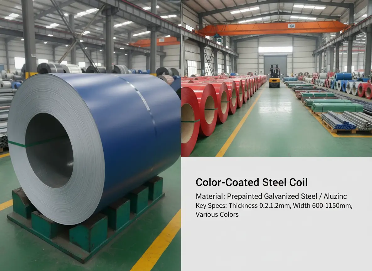 PVDF Color Coated Steel Factory
