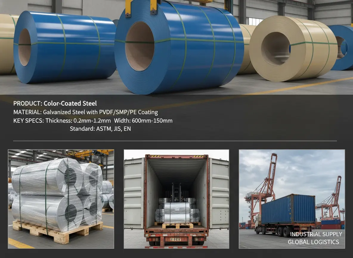 HDP Color Coated Steel Manufacturer