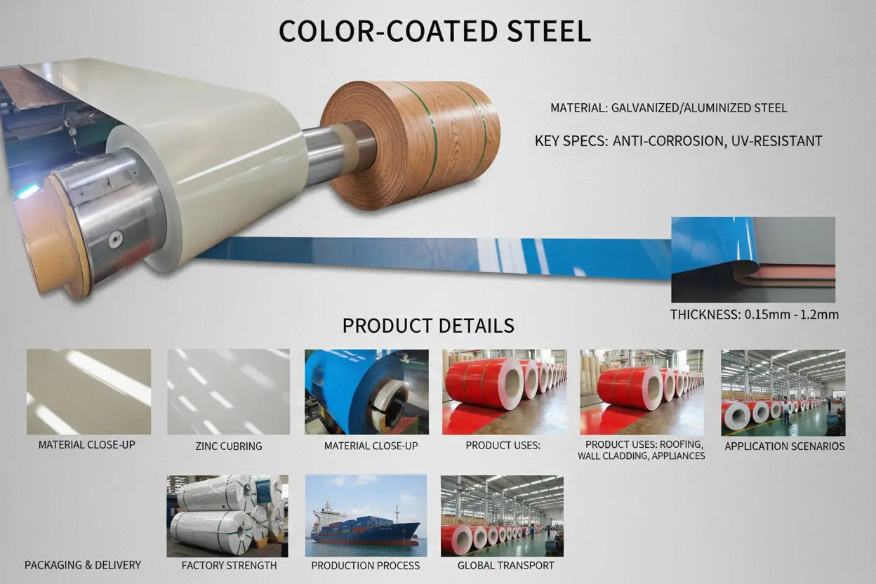 Color Coated Steel Sheet Supplier