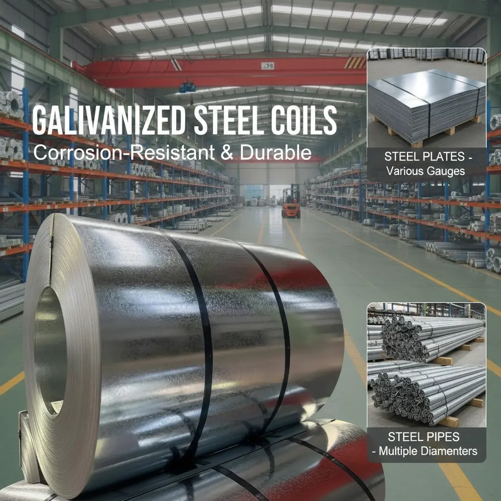 Galvanized Structural Steel Exporter