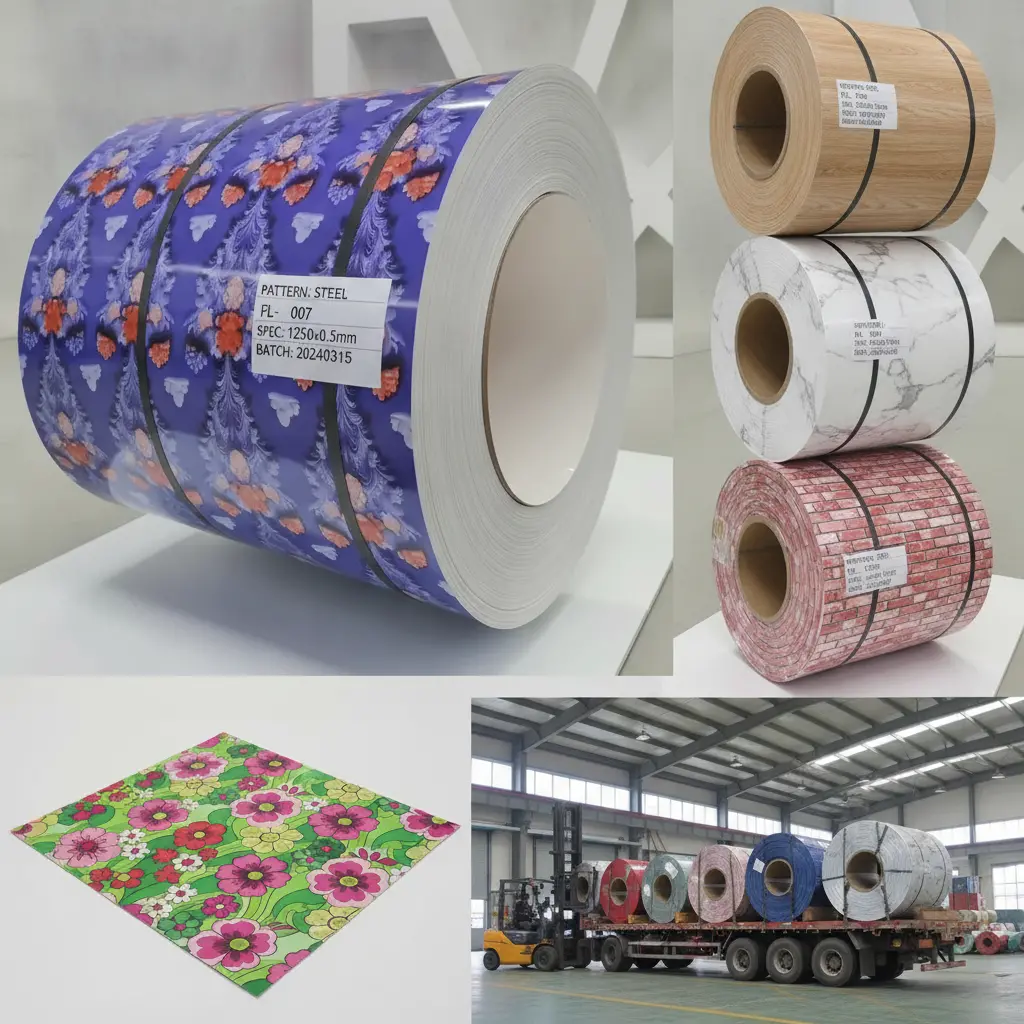 Embossed Color Coated Steel manufacturer